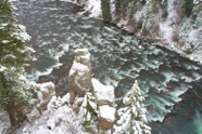 Below Mesa Falls