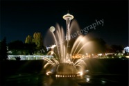 Evening at Seattle Center